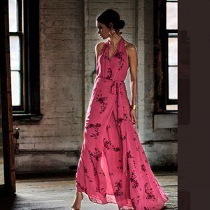 Dynamite RSVP collection pink flowery formal dress